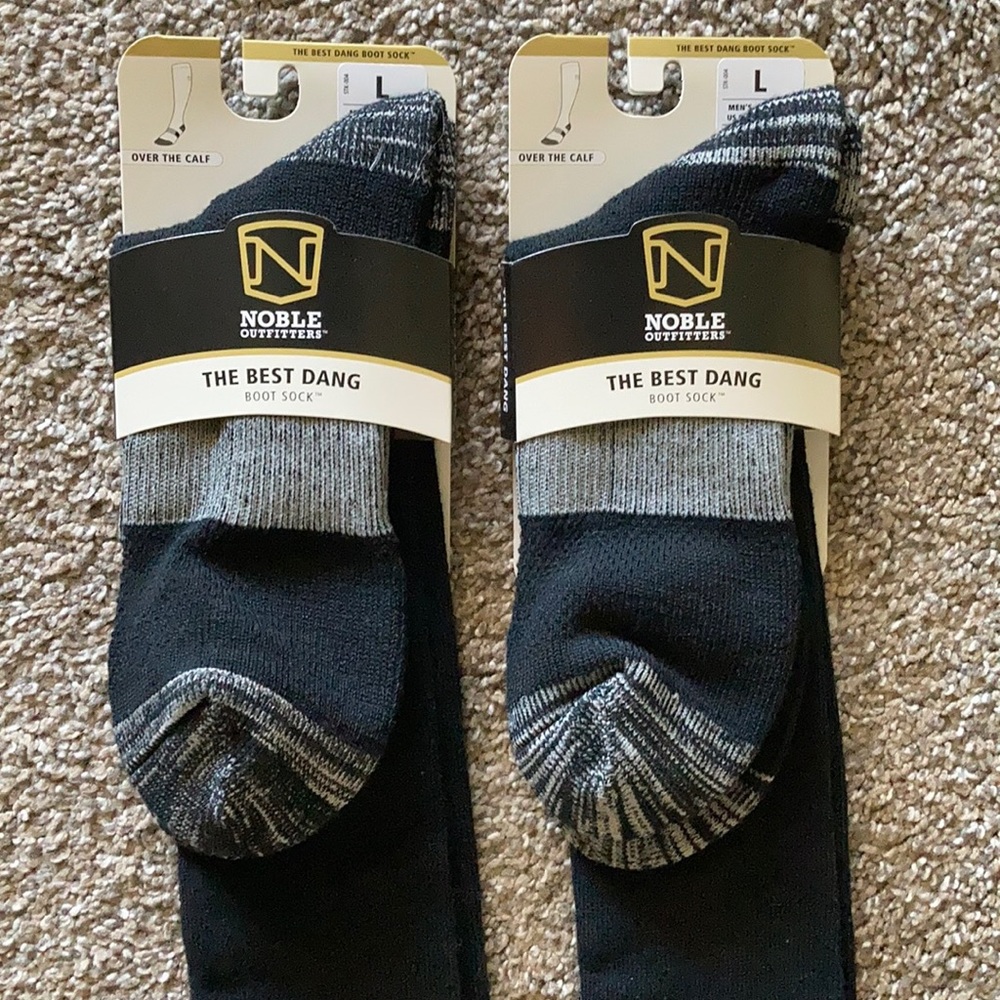 Noble Outfitters THE BEST DANG BOOT SOCK Size L